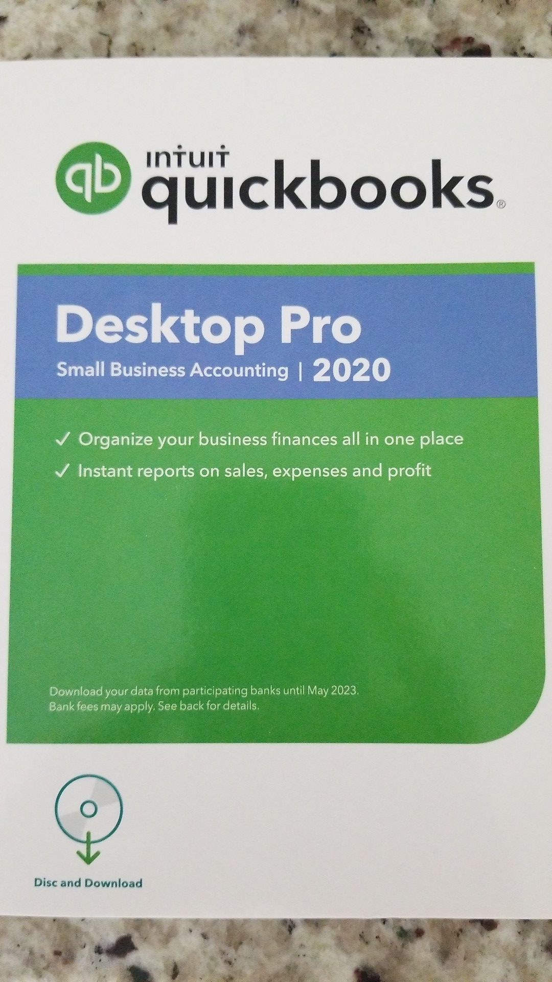 Quickbooks Desktop Pro 2020
