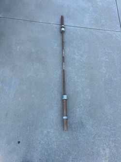 Heavy Duty Weight Bar $25 86inches