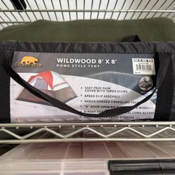 8x8 Tent And Sleeping Bag