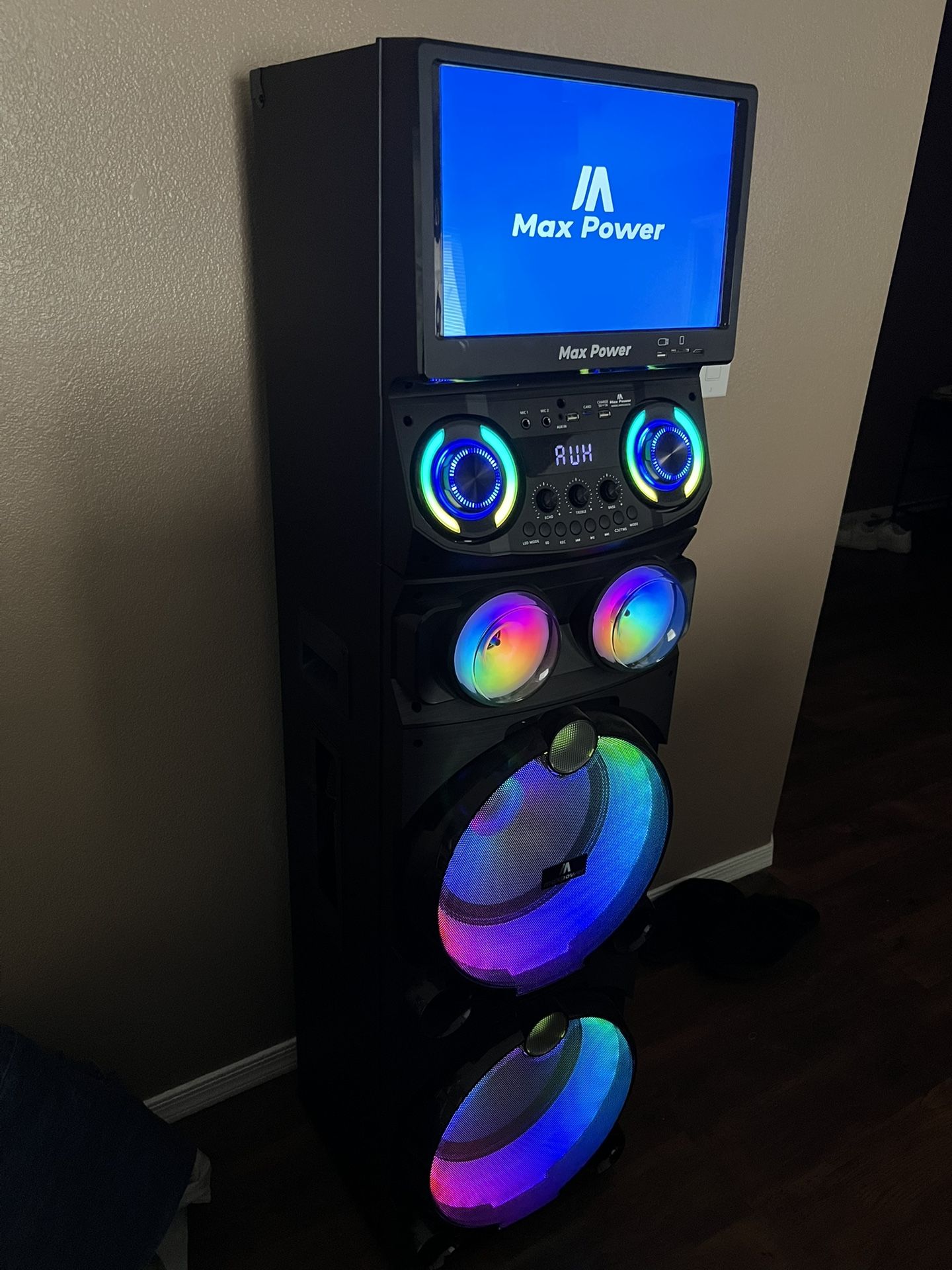 Max Power Touch Screen Speaker 