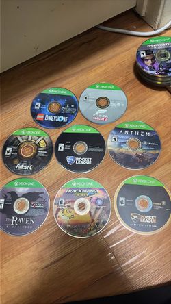 Xbox One Games: Trackmania, rocket league, raven Fallout 4 Anthem LEGO Forza Horizon 2