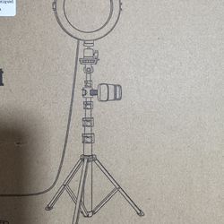 8 Inches Selfie Ring Light With Tripod Stand 