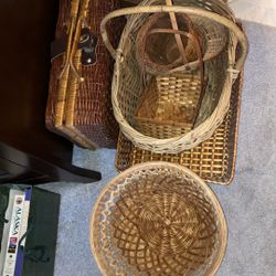 Menagerie Of Woven Basketry