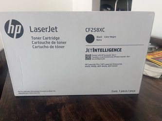 Original LaserJet  CF258XC black toner - NEW