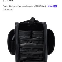 Artist Pro Rolling Cosmetic Case