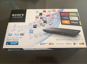 New Sony 1080p 3D Blu-ray and DVD player