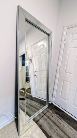 Large Framed Floor Mirror