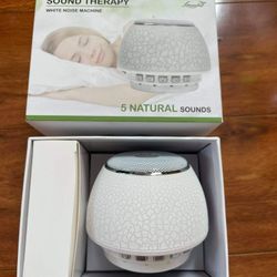 L'émouchet Mini Sleep Sound Machine with Nature Sounds, White Noise