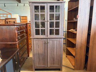 ASHLEY FURNITURE Drewmore Gray Accent Cabinet