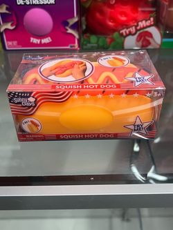 Sunny Days Squish Hot Dog Toy