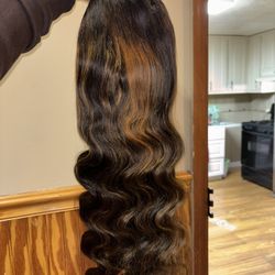 26 Inch Honey Ombré 13x4 