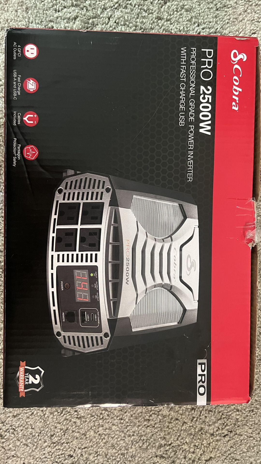 Cobra PRO 2500 Watt Inverter