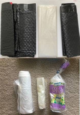NEW! Misc Garbage / Trash Bags - Tall and Large - diff sizes