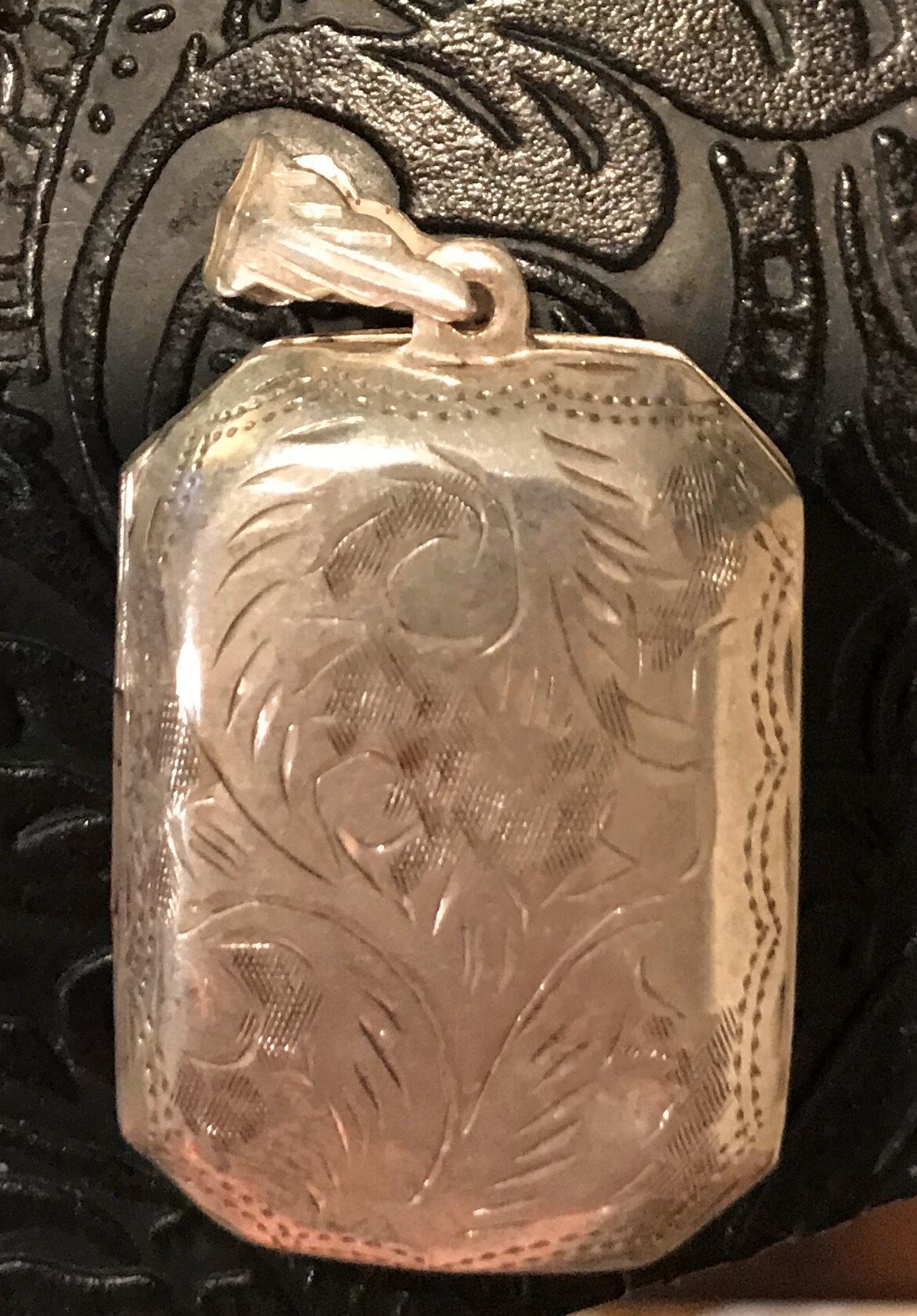 Antique Sterling Silver Locket