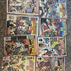 Marvel Comics Secret Wars Series I And II Collection 