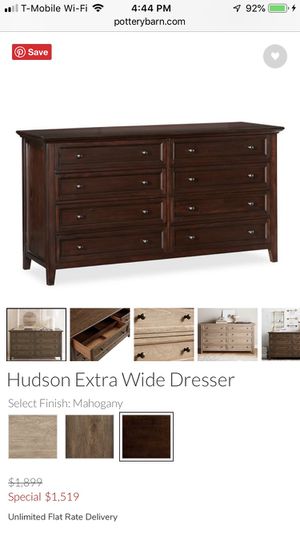 Pottery Barn Hudson Extra Wide Dresser For Sale In Seattle Wa