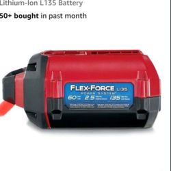 Toro Flex-Force Power System 60-Volt Max 2.5 Ah Lithium-Ion L135 Battery