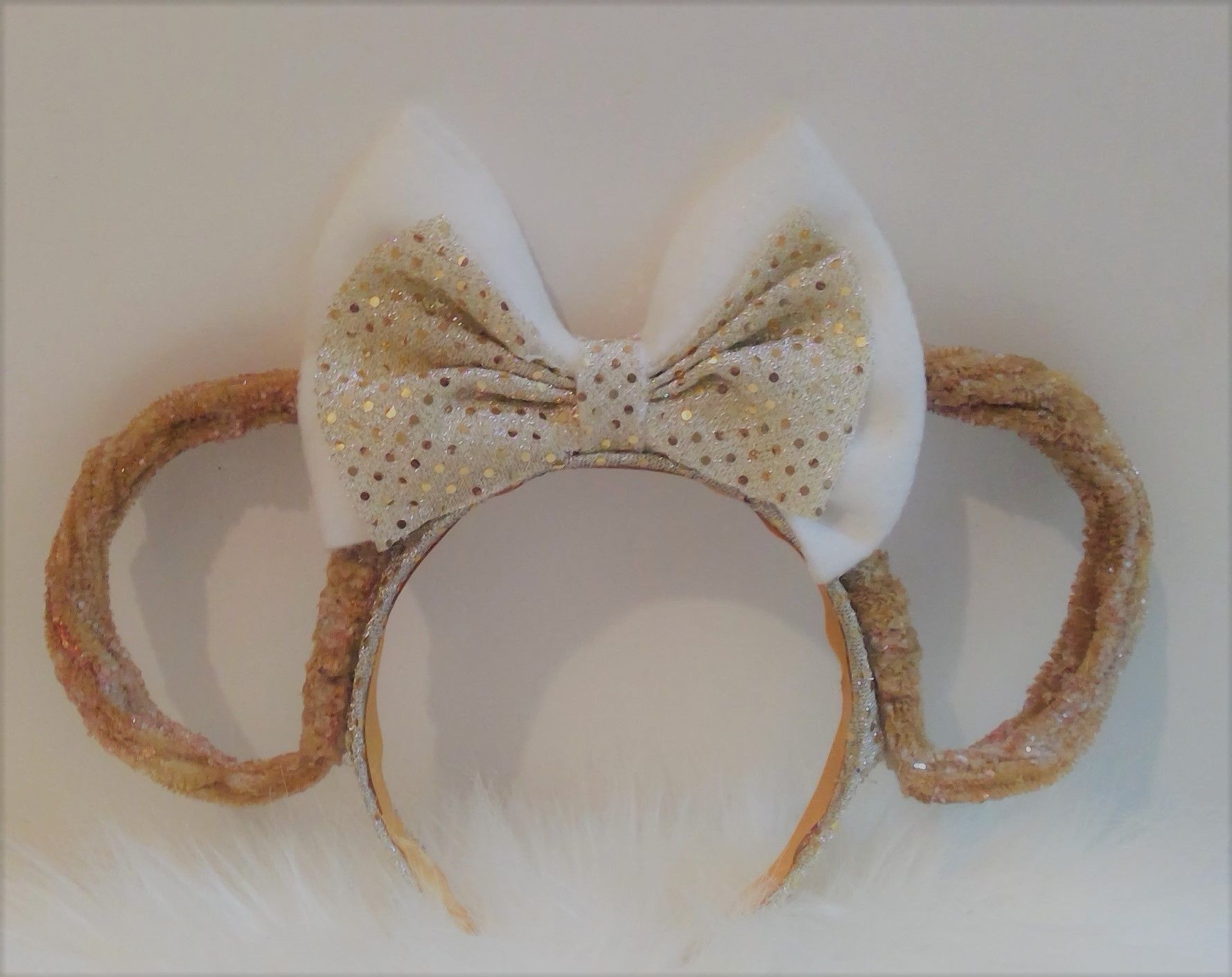 Christmas Minnie Mouse Churros Scented Headband ears