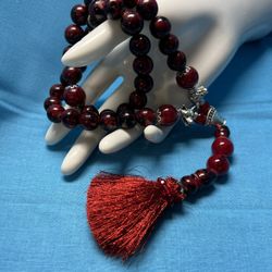 Homemade Bracket/necklace  33 Beads. Rosary 