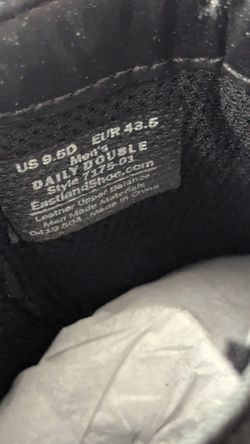 Men Boots 9.5 Italian Leather