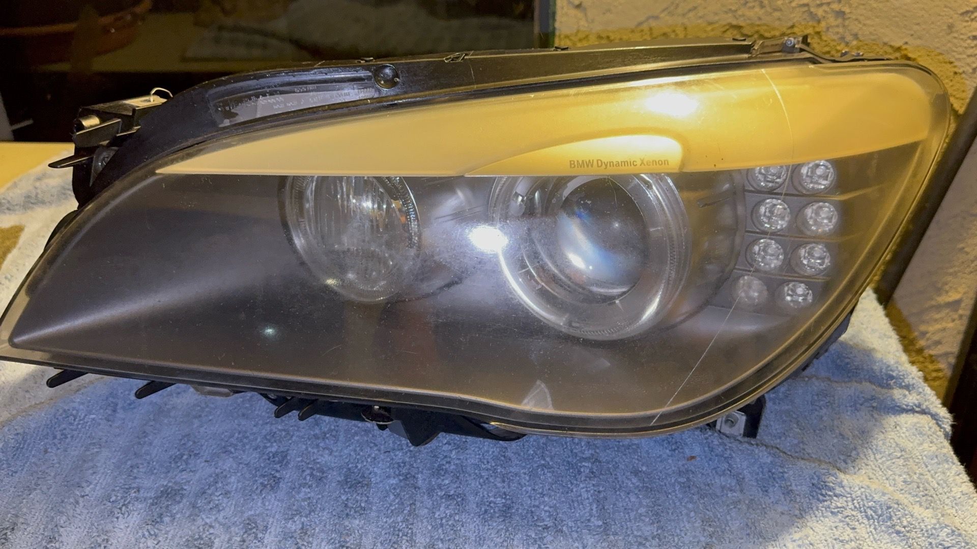 09-12 BMW 7-Series 740i 750i left driver Xenon HID Headlight