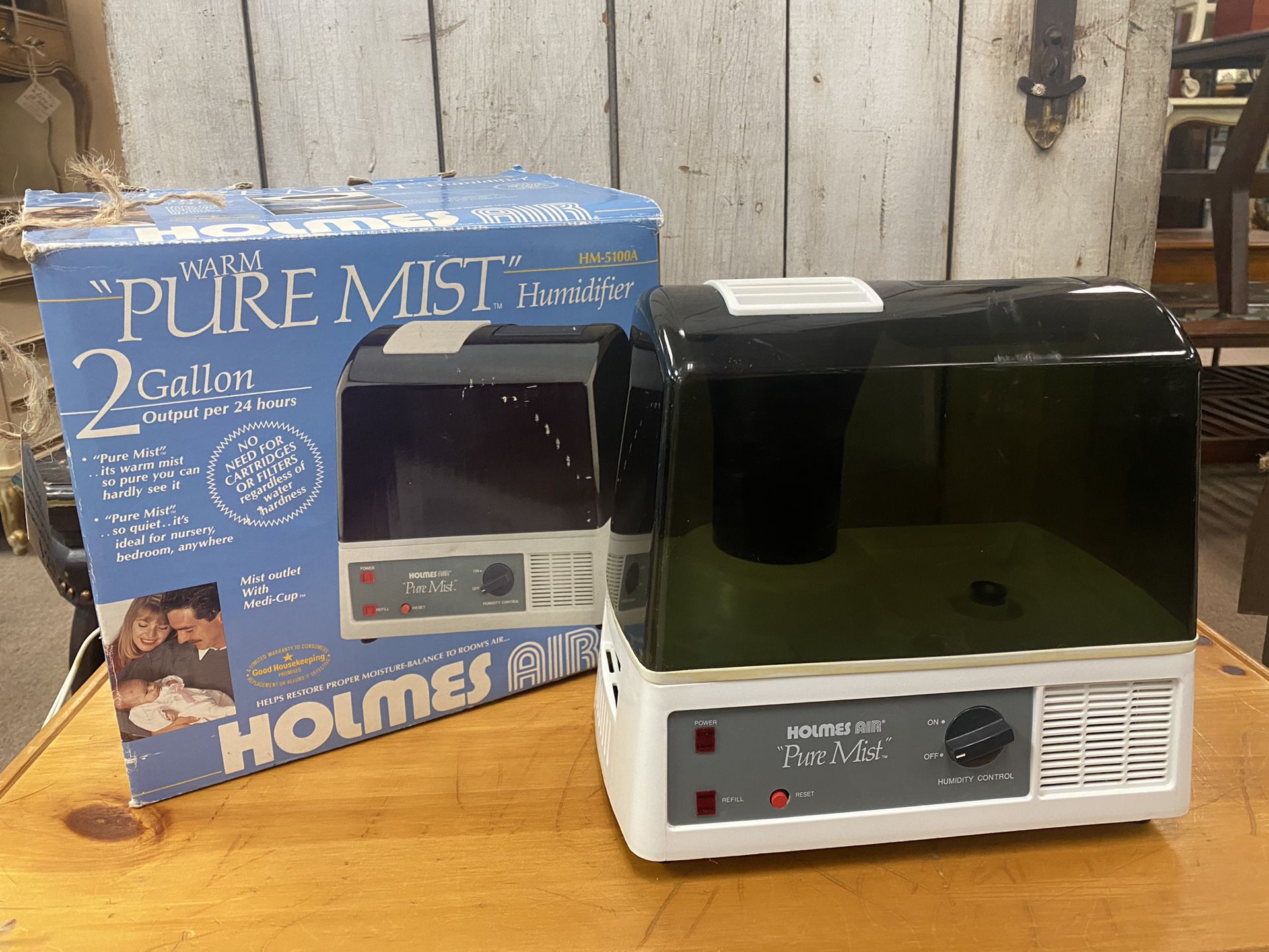Vintage Holmes Air Warm Most Humidifier (w/ Box) 