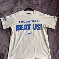 Hellstar “If You Don’t Like Us Beat Us” Graphic T-Shirt White
