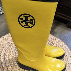 Tory Burch rubber rain boots