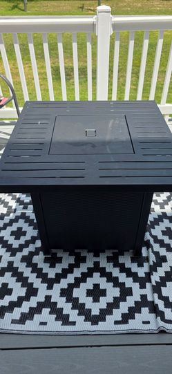 Tacklife liquid propane gas fire pit table(cash only)