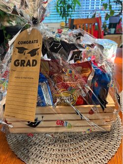 Graduation gift baskets