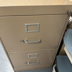 2 Drawer File Cabinet 