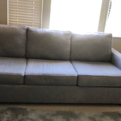 Grey 3 Seater With Loveseat Polster Can Be Removed and Washable Super Clean And Great Condition 