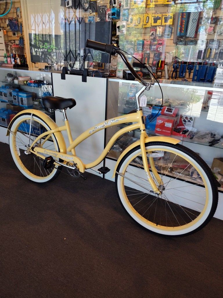 NEW FIRMSTRONG BELLA CLASSIC SPEED VANILLA LADIES STEP THRU