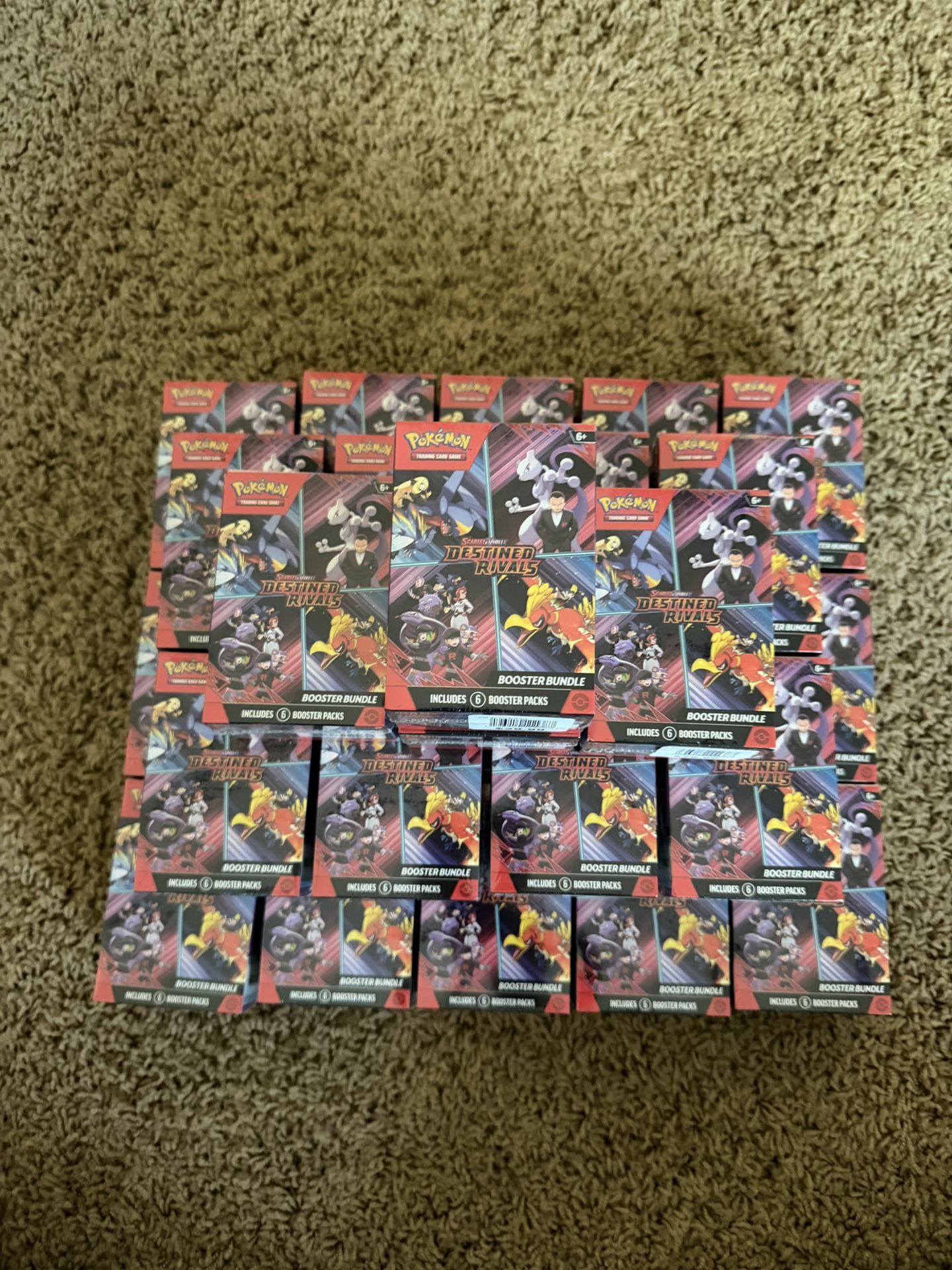 Pokemon Destined Rivals Booster Bundle