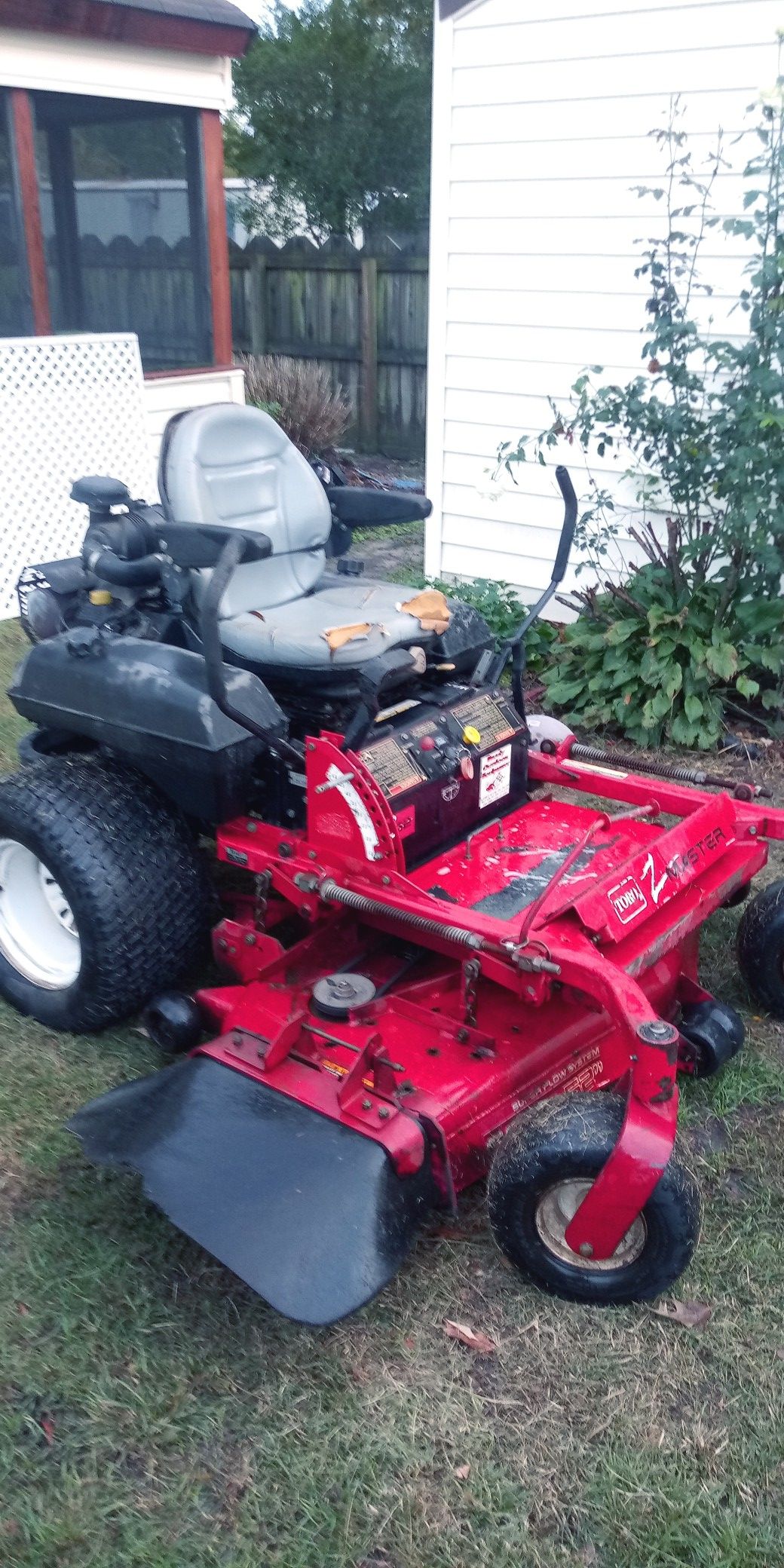 Toro z mower