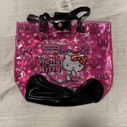 Hello Kitty Plastic Tote Bag