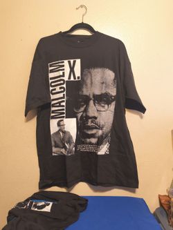 Vintage 80s T-shirt Malcolm X