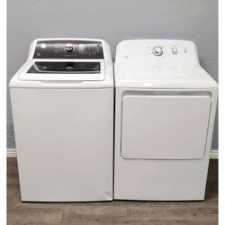 SALE!! GE 4.5 Cu. Ft. Washer GTW585BSV3WS & 6.2 Cu. Ft. Gas Dryer GTX33GASKWW