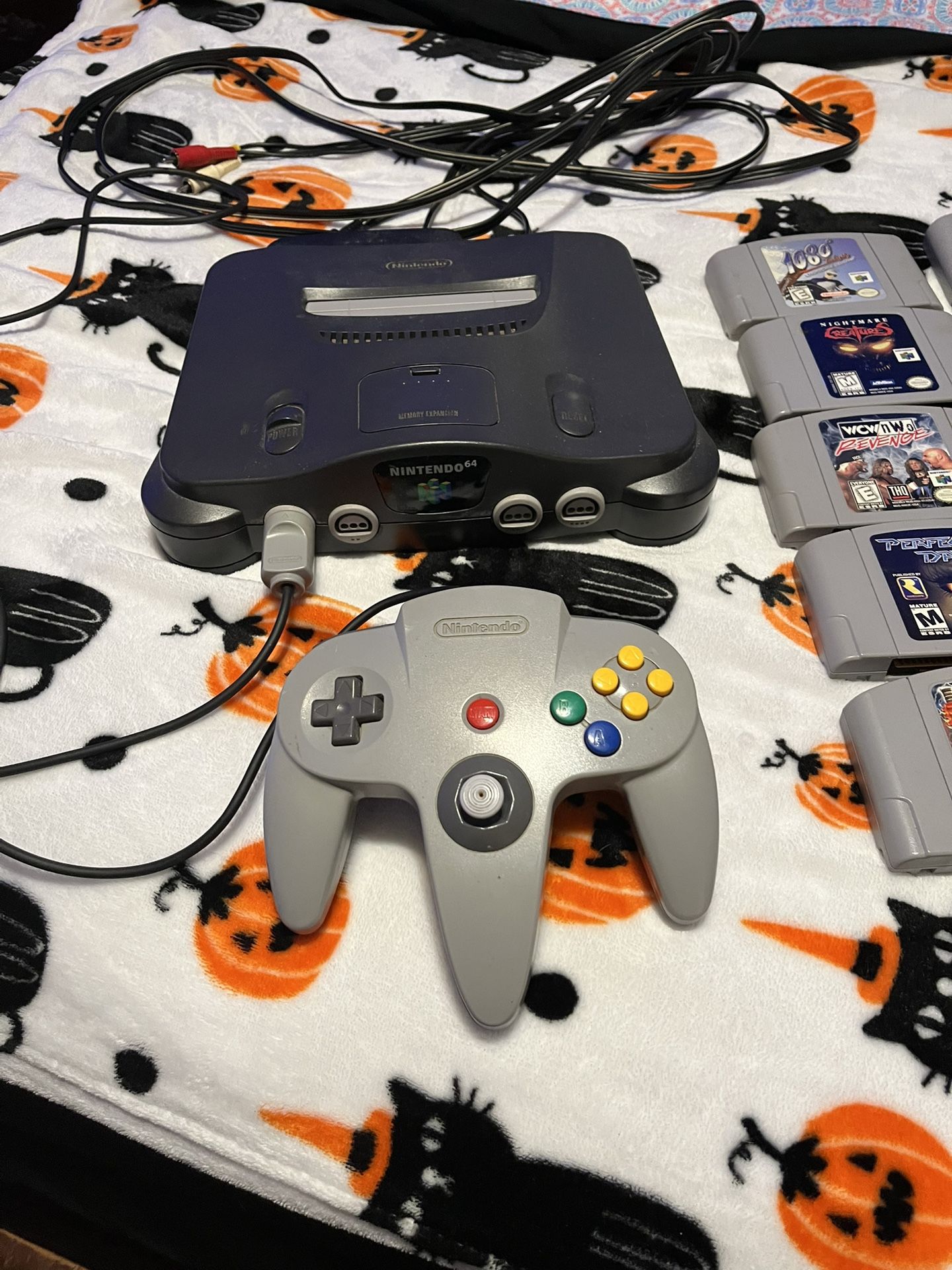 Nintendo 64 Console And Games