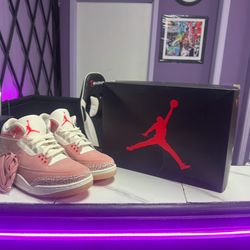 Jordan 3 Rust Pink