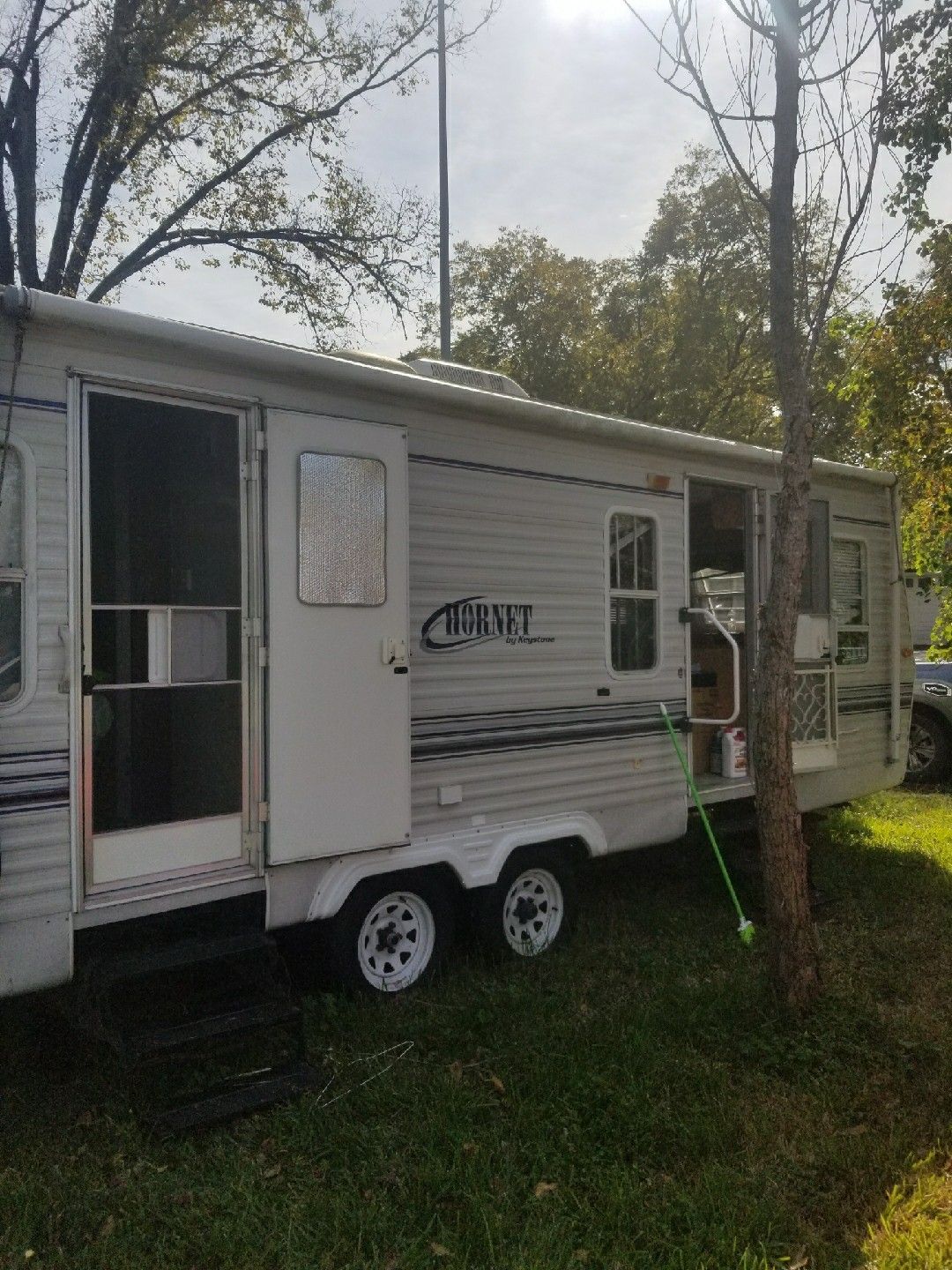 18ft trailer good condition asking 3000 obo