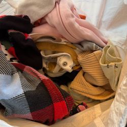 Small Bag Misc Baby Girl Clothes 3m-9m