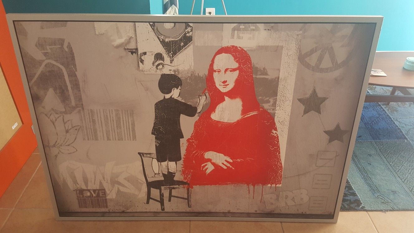 Ikea VILSHULT wall art (Mona Lisa) for Sale in Dania Beach, FL OfferUp