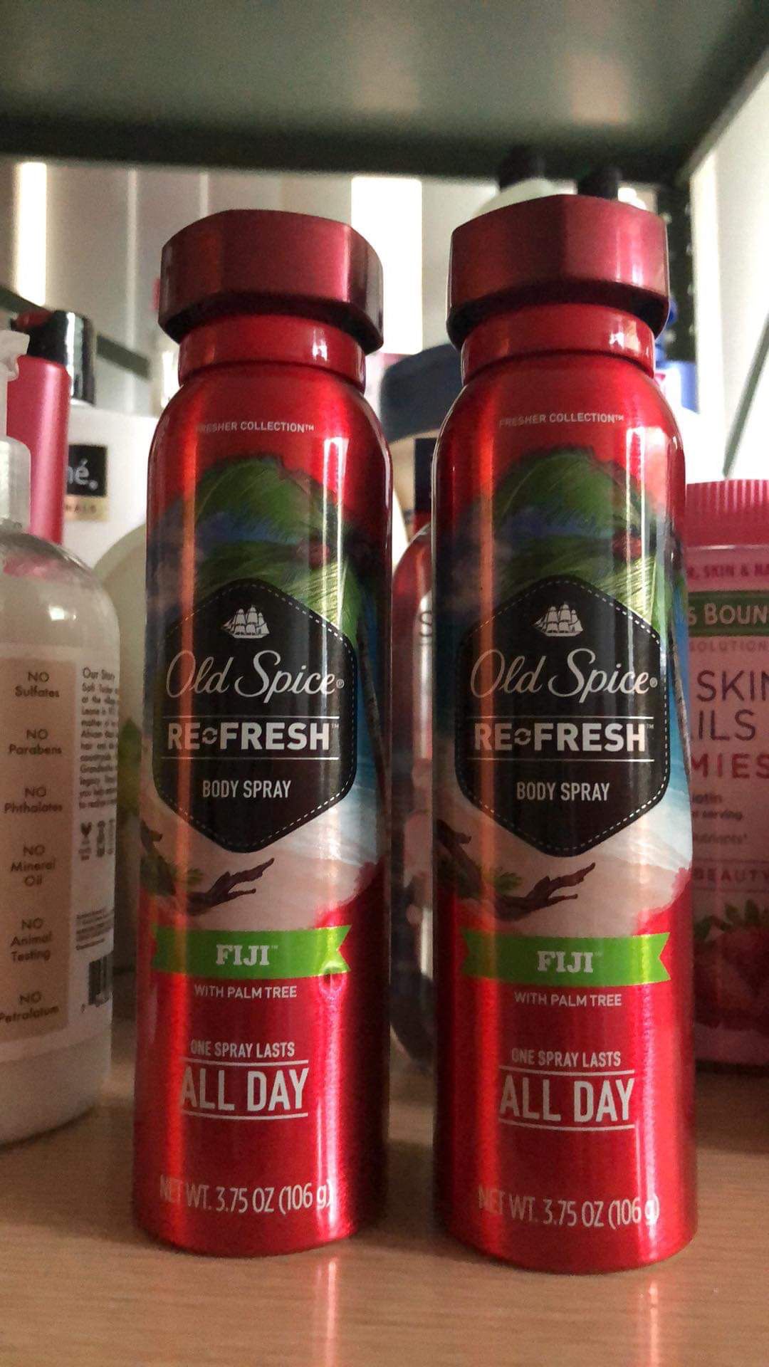 Old Spice Re-Fresh Fiji Body Spray Men