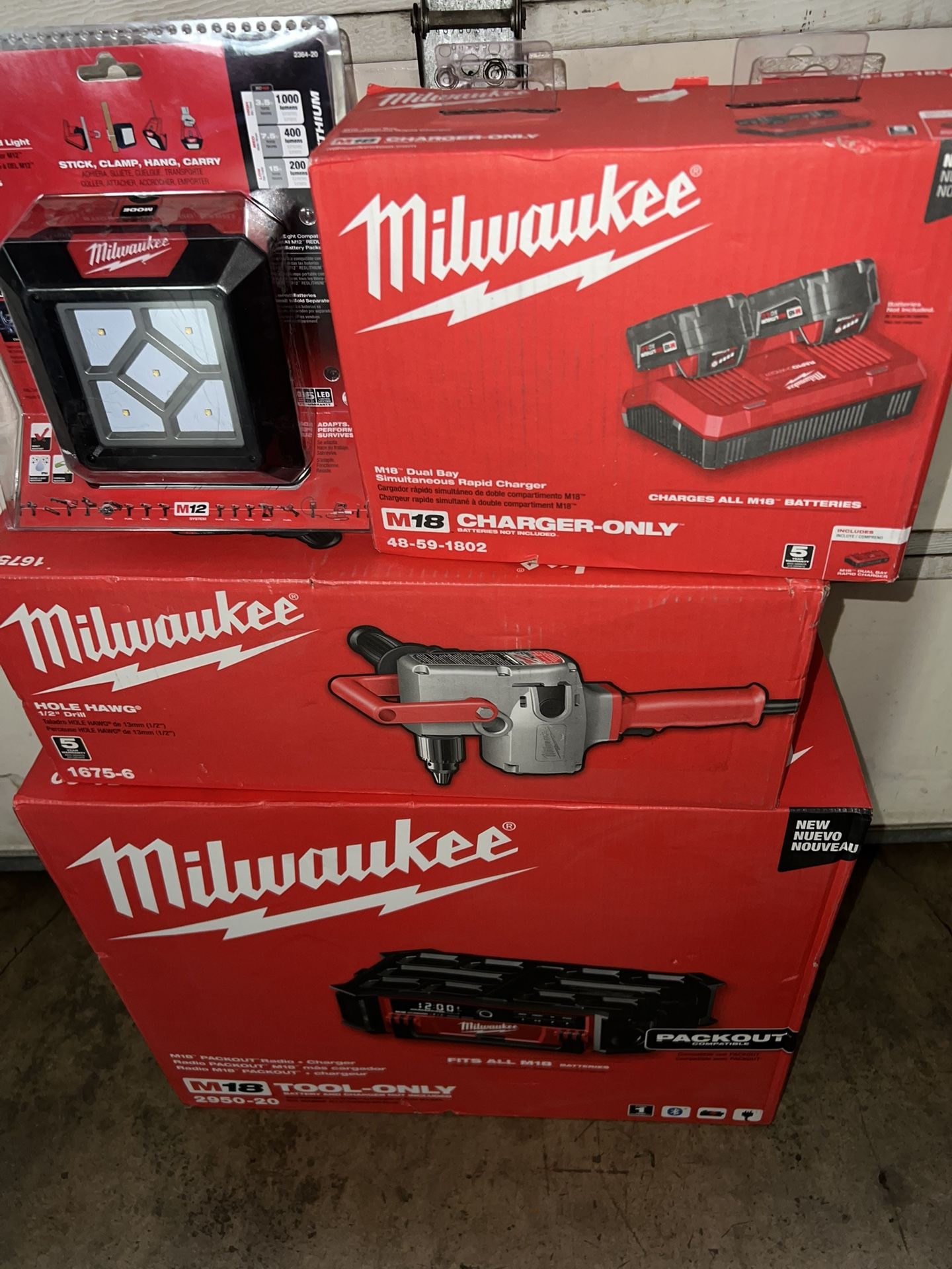 Milwaukee Tools All Brand New 