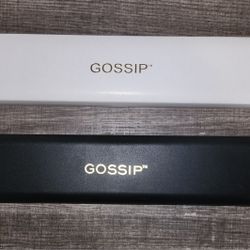 Gossip Women's Wristwatch - Large Font - Black Band