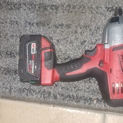 Milwaukee ½" Impact Wrench With Battery 