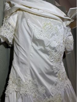 Vintage wedding gown