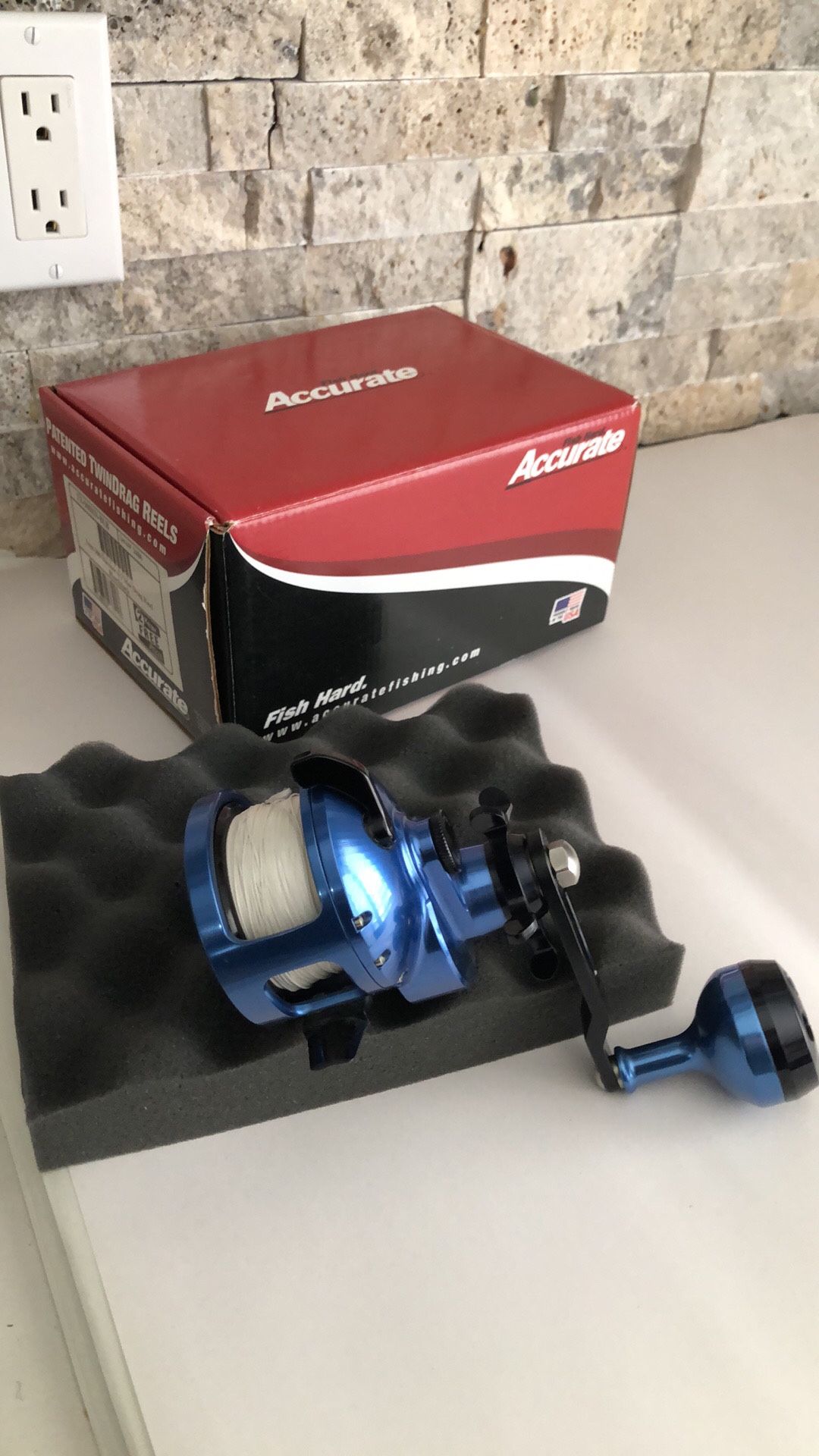 Accurate TERN 500 NARROW 6:1 Star Drag Conventional Saltwater Fishing Reel