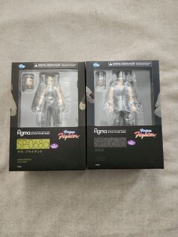 Virtua Fighter Figma Figure Sarah and Akira